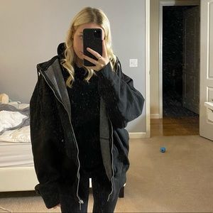Brandy Melville Oversized Zip Up
